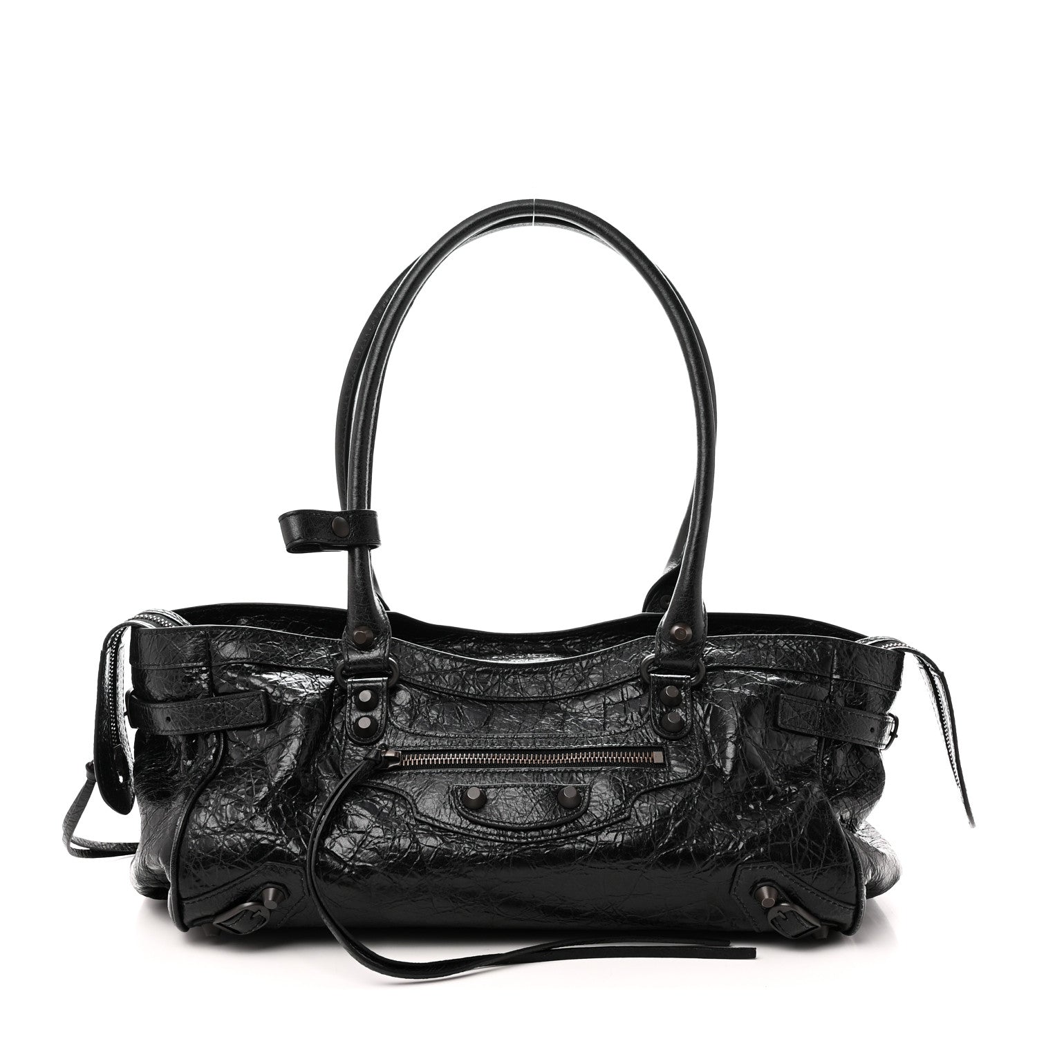 Balenciaga Agneau Arena Classic Hardware East West Le City Black 1 of 10