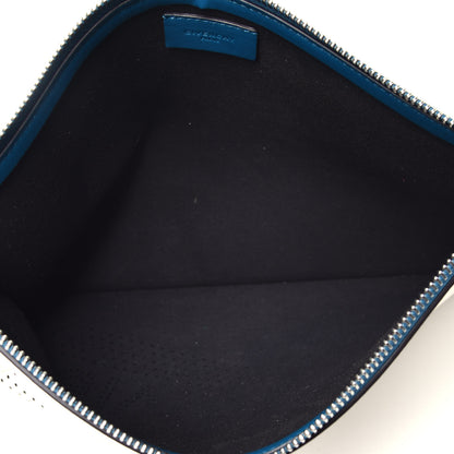 Givenchy Lambskin Medium Perforated Clutch White 5 of 7