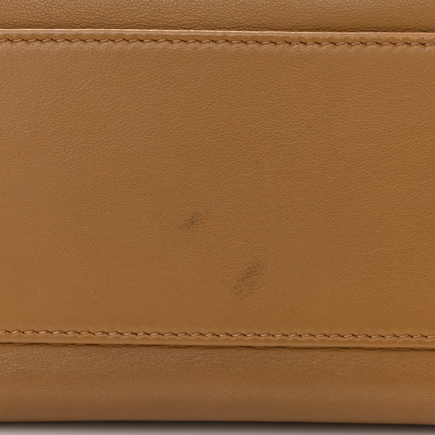 Fendi Nappa Mini Peekaboo Iconic Satchel Beige Blueberry Limone 12 of 14