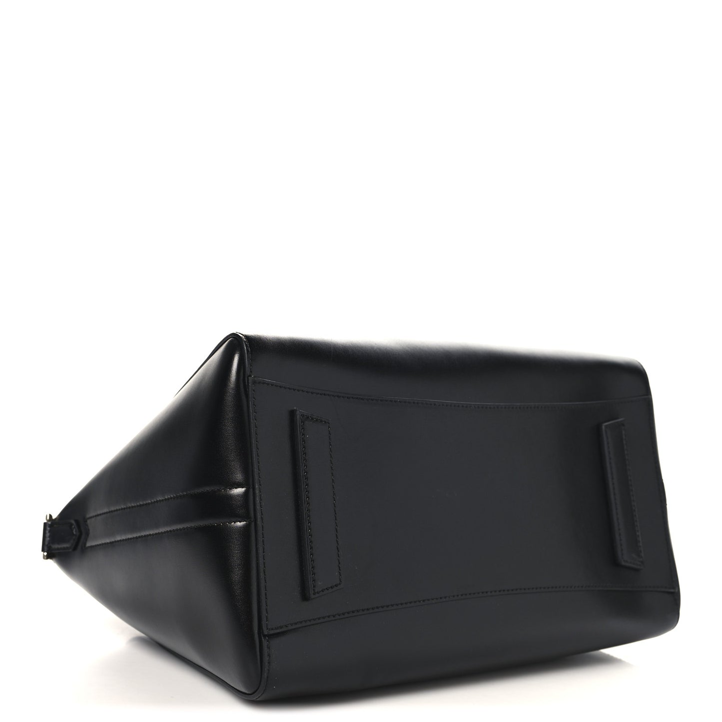 Shiny Lord Calfskin Medium Antigona Black
