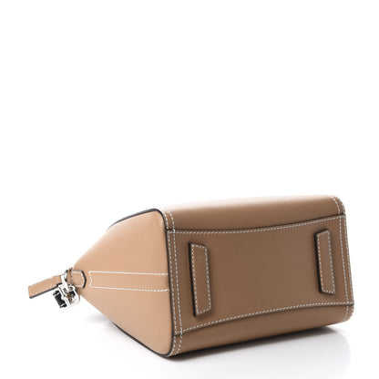 Givenchy Calfskin Small Topstitch Bi-Color Antigona Beige Black 5 of 11