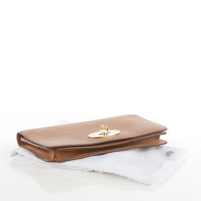 Mulberry Grainy Print Bayswater Clutch Wallet Deer Brown 4 of 7