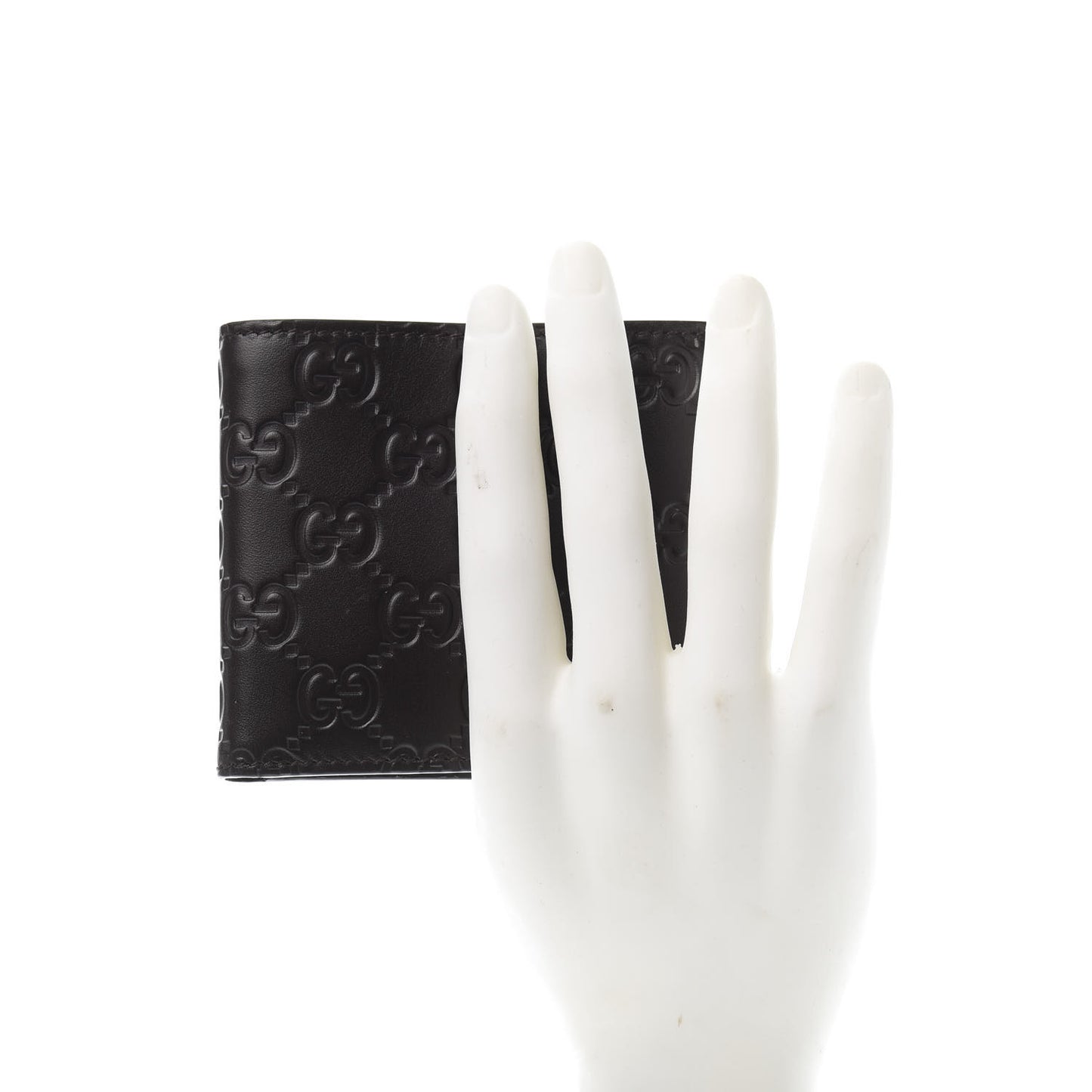 Guccissima Signature Dorian Bi-Fold Wallet Cocoa