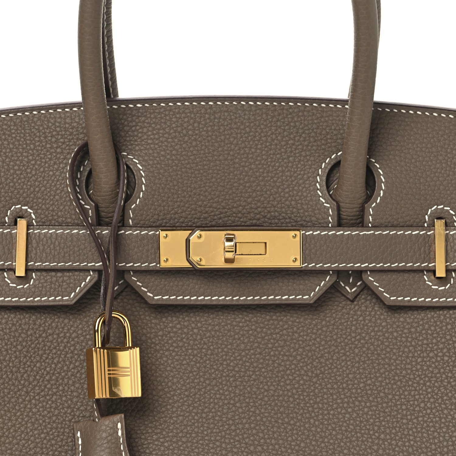 Hermes Togo Birkin 30 Etoupe 8 of 13