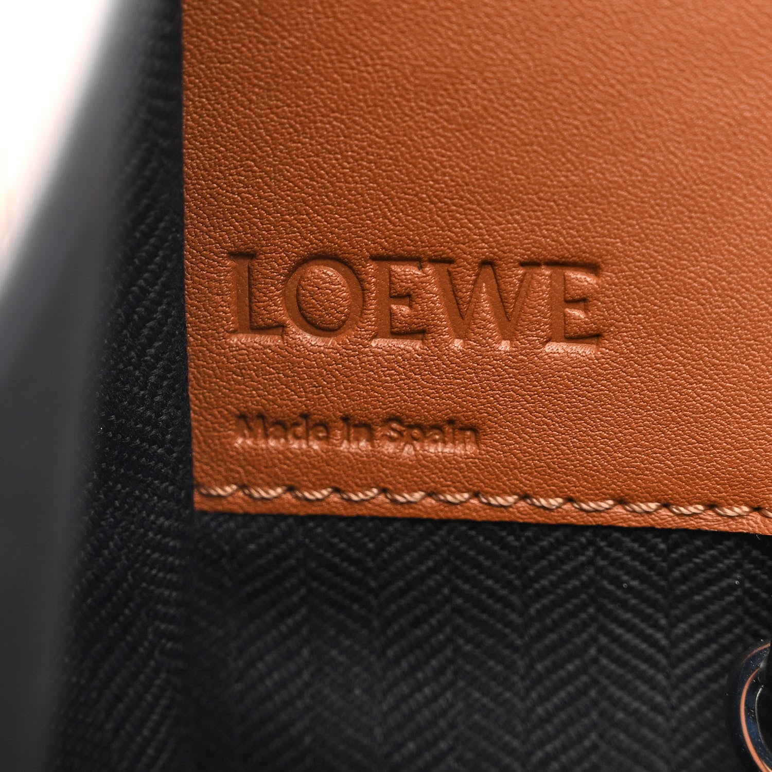 Loewe Calfskin Small Hammock Shoulder Bag Tan 6 of 10