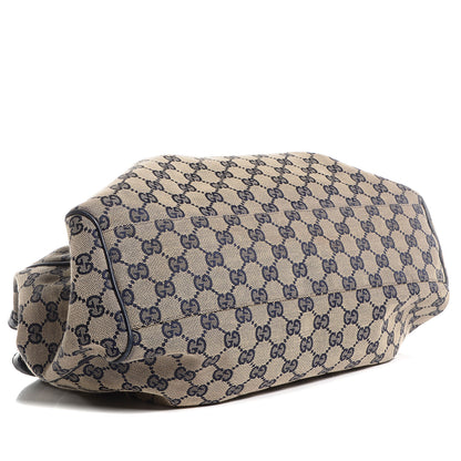 Gucci Monogram Medium Sukey Tote Navy 4 of 7