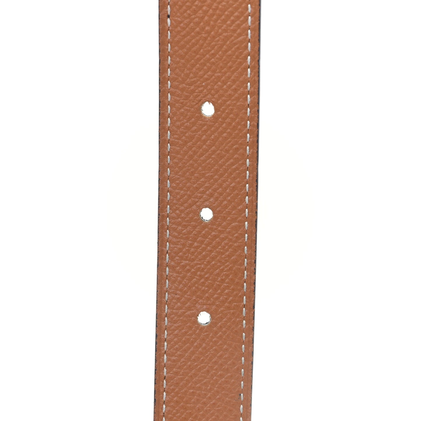 Swift Epsom 24mm Collier De Chien Belt 85/34 Black Gold