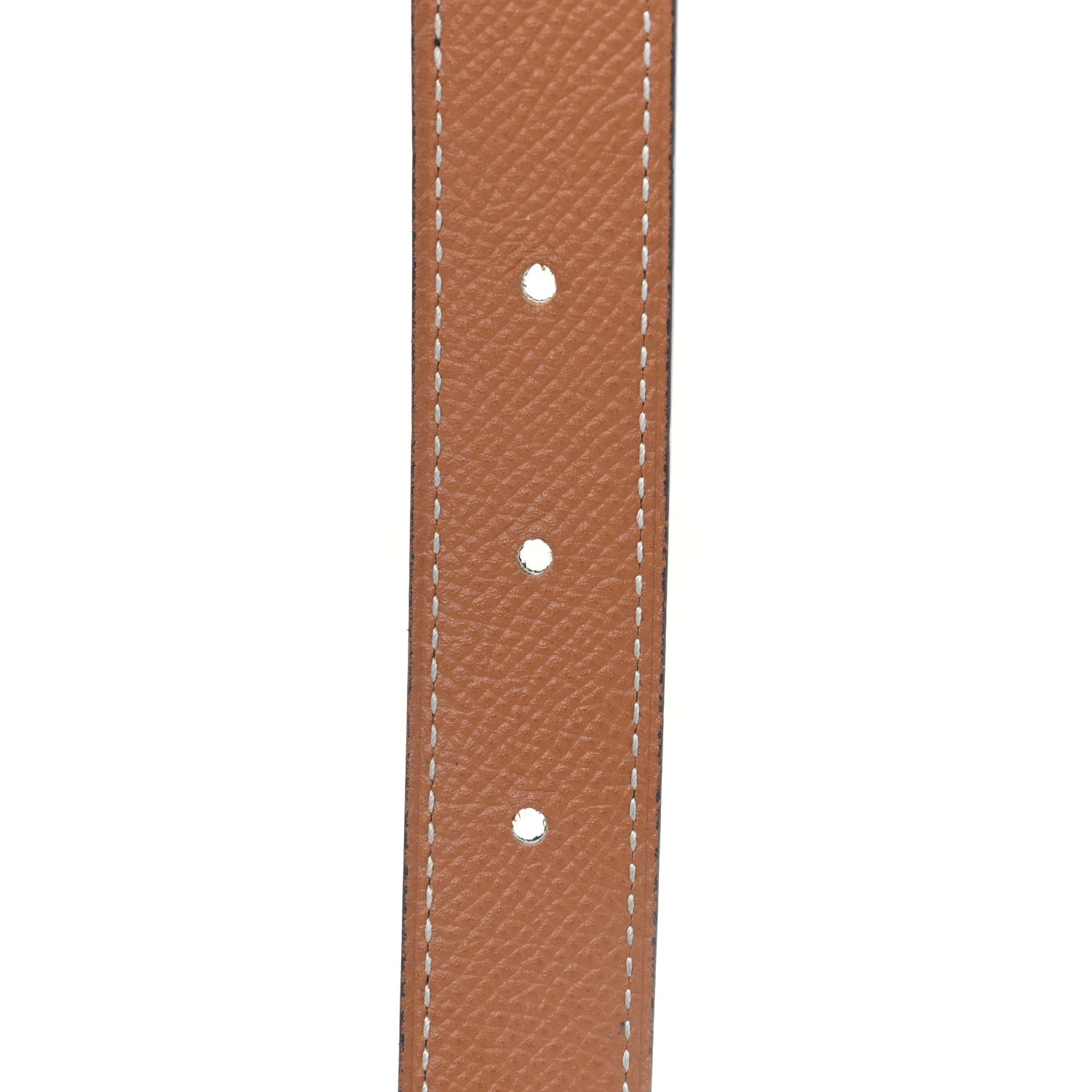 Hermes Swift Epsom 24mm Collier De Chien Belt 85/34 Black Gold 4 of 4
