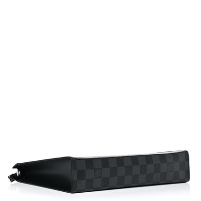 Louis Vuitton Damier Graphite Pochette Voyage MM 4 of 9