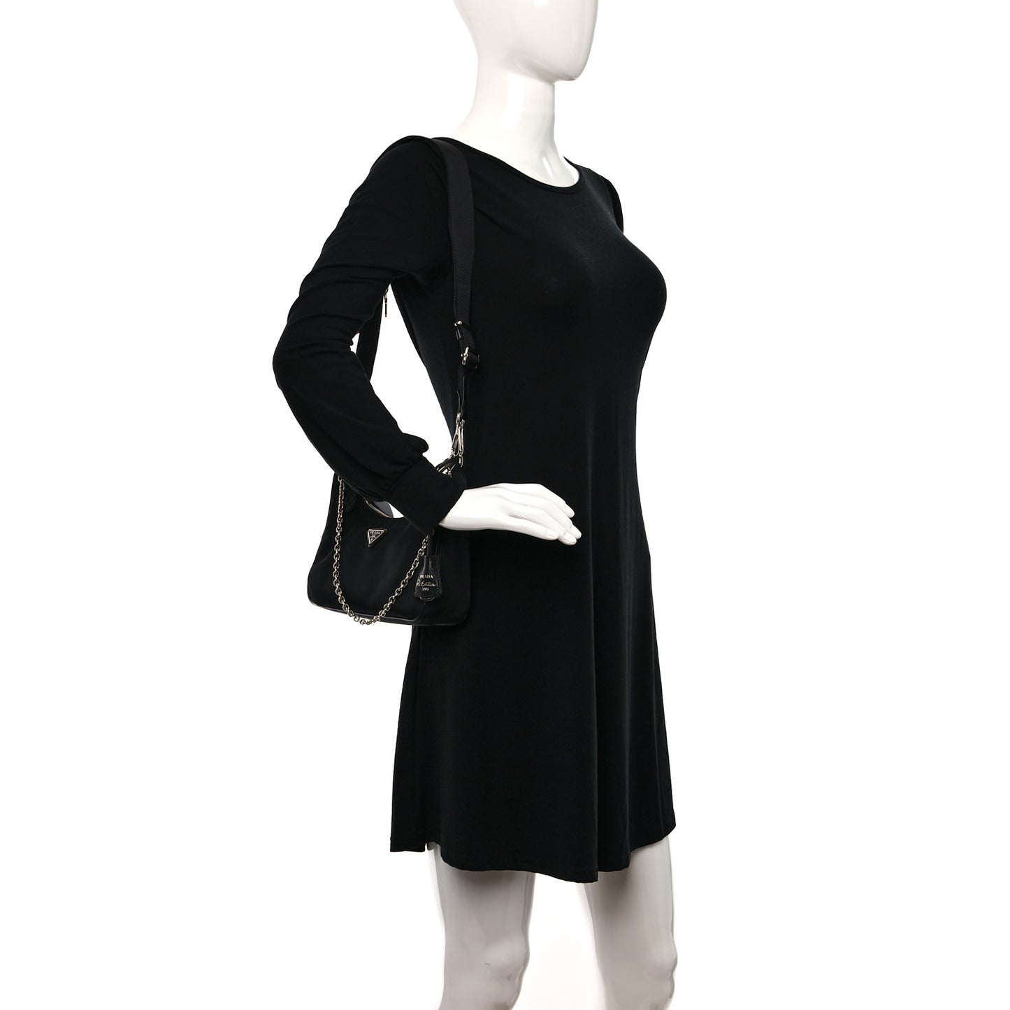 Nylon Re-Edition 2005 Shoulder Bag Black