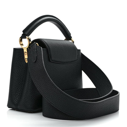 Louis Vuitton Taurillon Mini Capucines Black 3 of 8