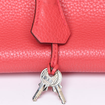 Hermes Taurillon Clemence Birkin 35 Bougainvillea 16 of 24