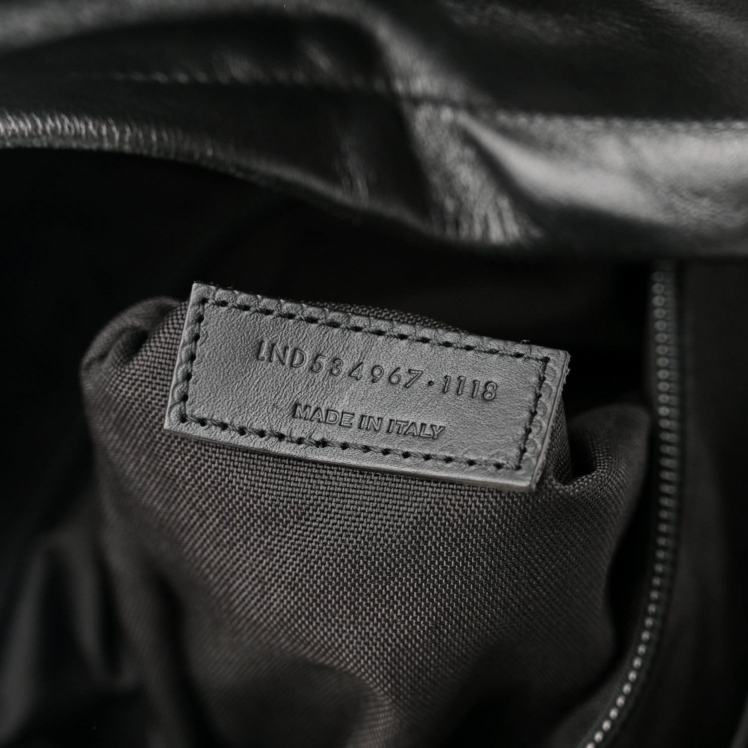 Saint Laurent Calfskin City Backpack Black 6 of 12