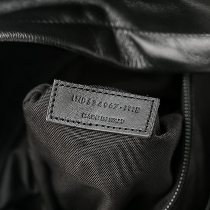 Saint Laurent Calfskin City Backpack Black 6 of 12