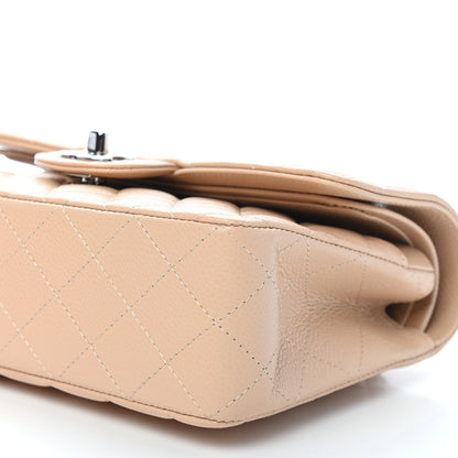 Chanel Caviar Quilted Small Double Flap Beige 10 of 10