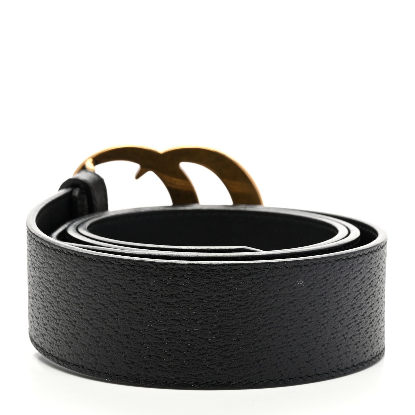 Textured Calfskin Double G 40mm Belt 95 38 Black
