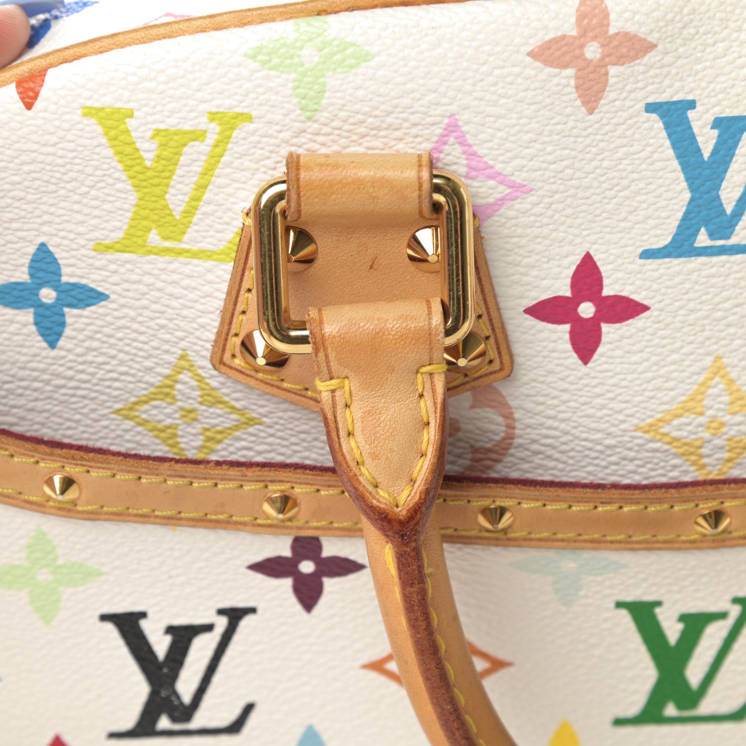 Louis Vuitton Monogram Multicolor Trouville White 15 of 15