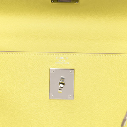 Hermes Evercolor Kelly Retourne 28 Lime 6 of 11