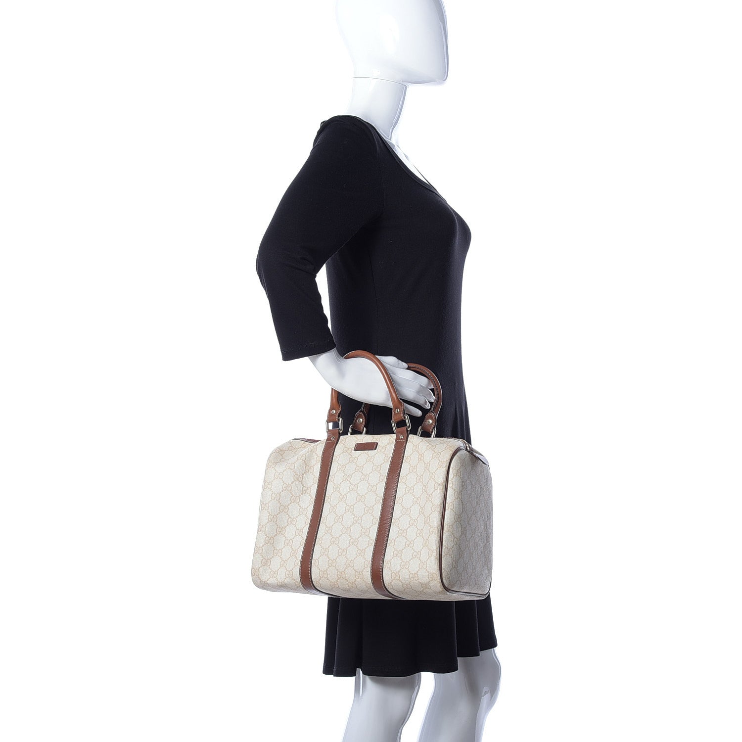 Gucci GG Plus Monogram Medium Joy Boston Tan 2 of 11