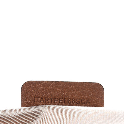 Burberry Grained Calfskin Brush Roll Tan 7 of 8