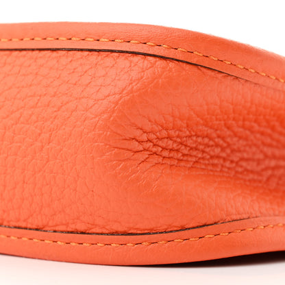 Hermes Taurillon Clemence Evelyne TPM Orange 10 of 10