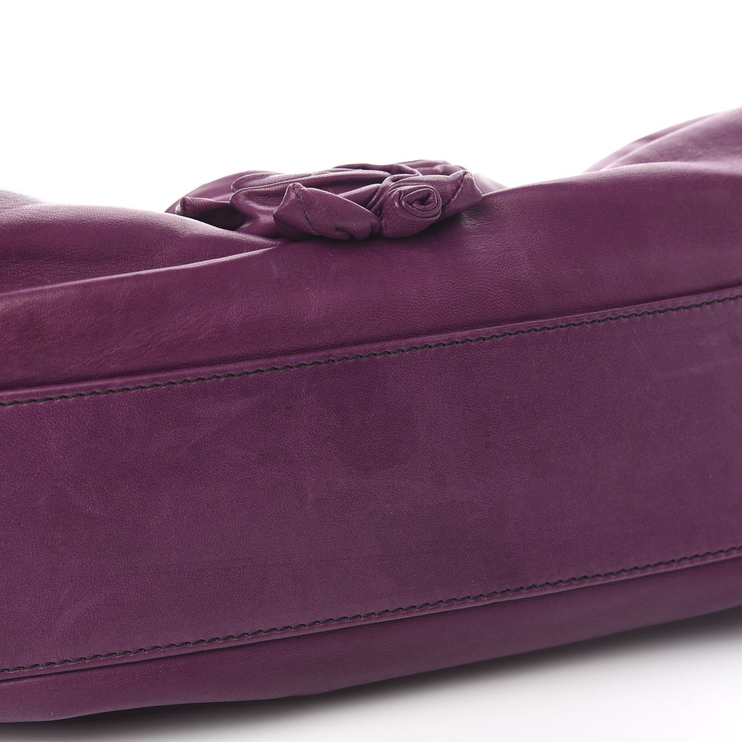 Nappa Jardin Rose Frame Duffel Purple
