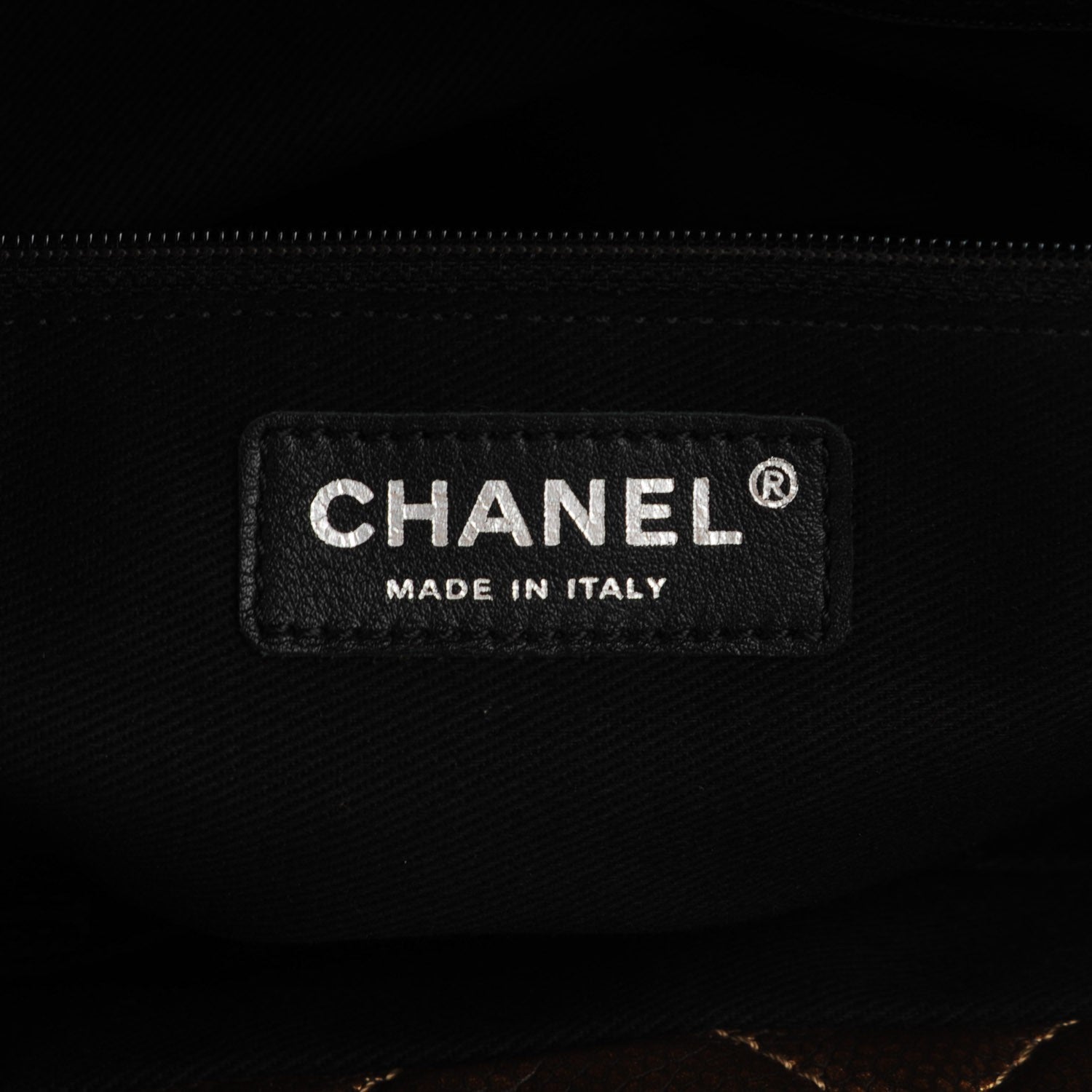 Chanel Caviar Quilted Large Timeless CC Soft Tote Bronze 6 of 7