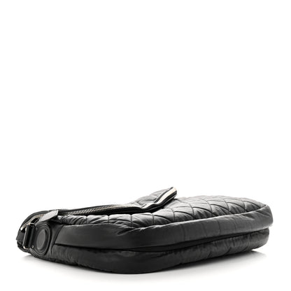 Chanel Nylon Quilted XL Coco Cocoon Messenger Black 4 of 10