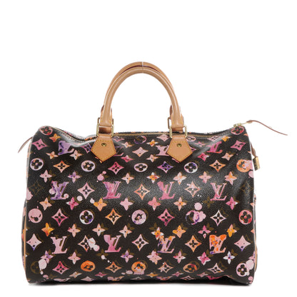 Louis Vuitton Watercolor Aquarelle Speedy 35 Brown 1 of 7