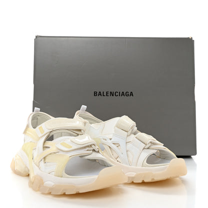 Balenciaga Neoprene Rubber Clear Sole Womens Track Sandals 39 White 13 of 13