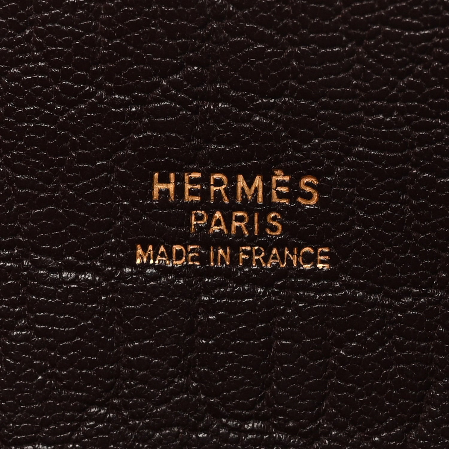 Hermes Chevre de Coromandel White Bus 40 Cocoan 6 of 9