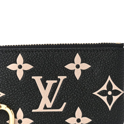 Louis Vuitton Empreinte Monogram Giant Key Pouch Black Beige 7 of 10