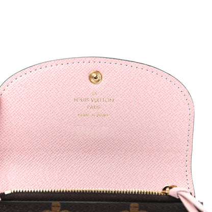Louis Vuitton Monogram Rosalie Coin Purse Rose Ballerine 6 of 7