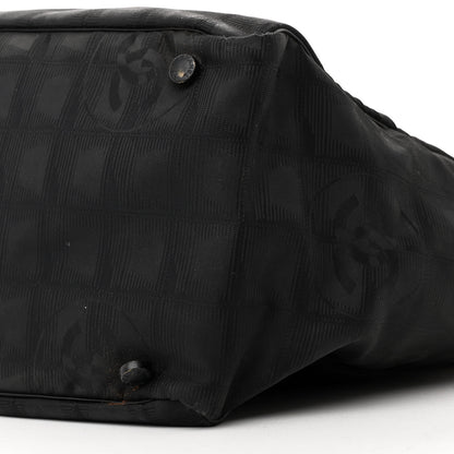 Chanel Nylon Medium Travel Tote Black 9 of 13