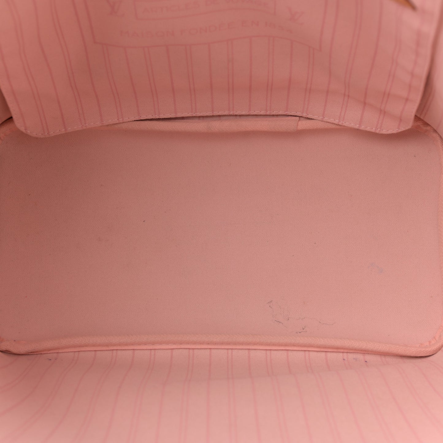 Damier Azur Neo Neverfull MM Rose Ballerine