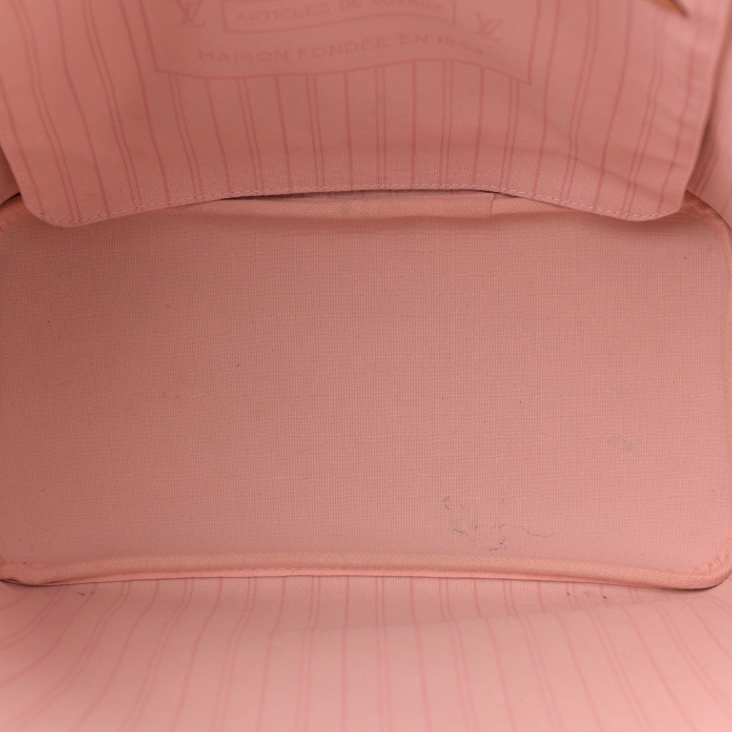 Louis Vuitton Damier Azur Neo Neverfull MM Rose Ballerine 5 of 11