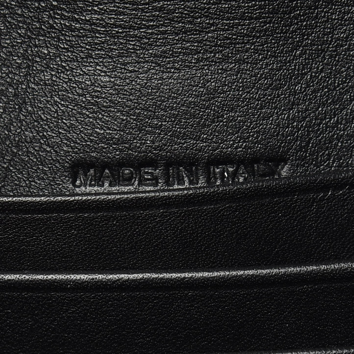 Calfskin Monogram Tri Pocket Crossbody Bag Black