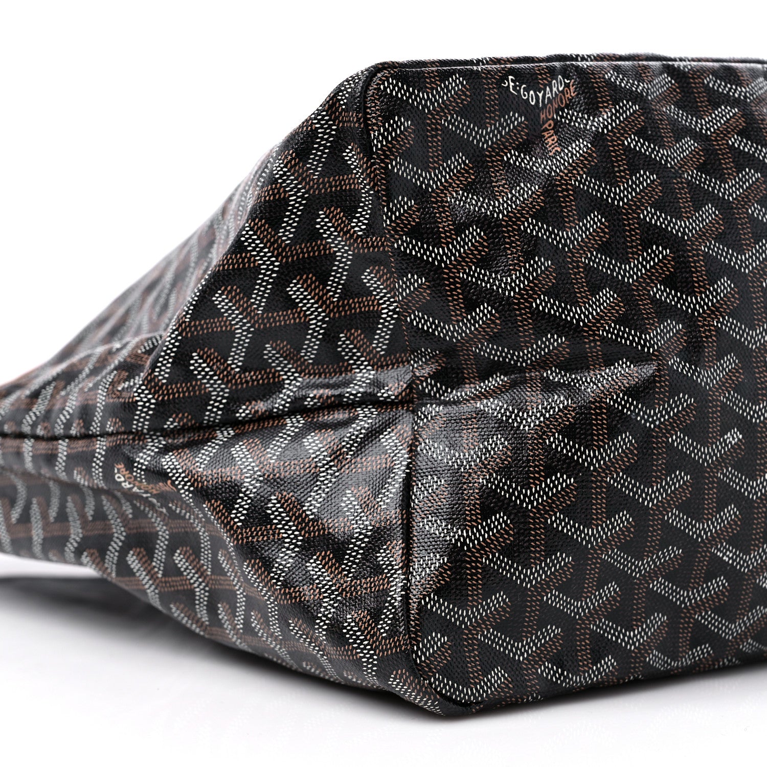 Goyard Goyardine Saint Louis GM Black Gold 9 of 11