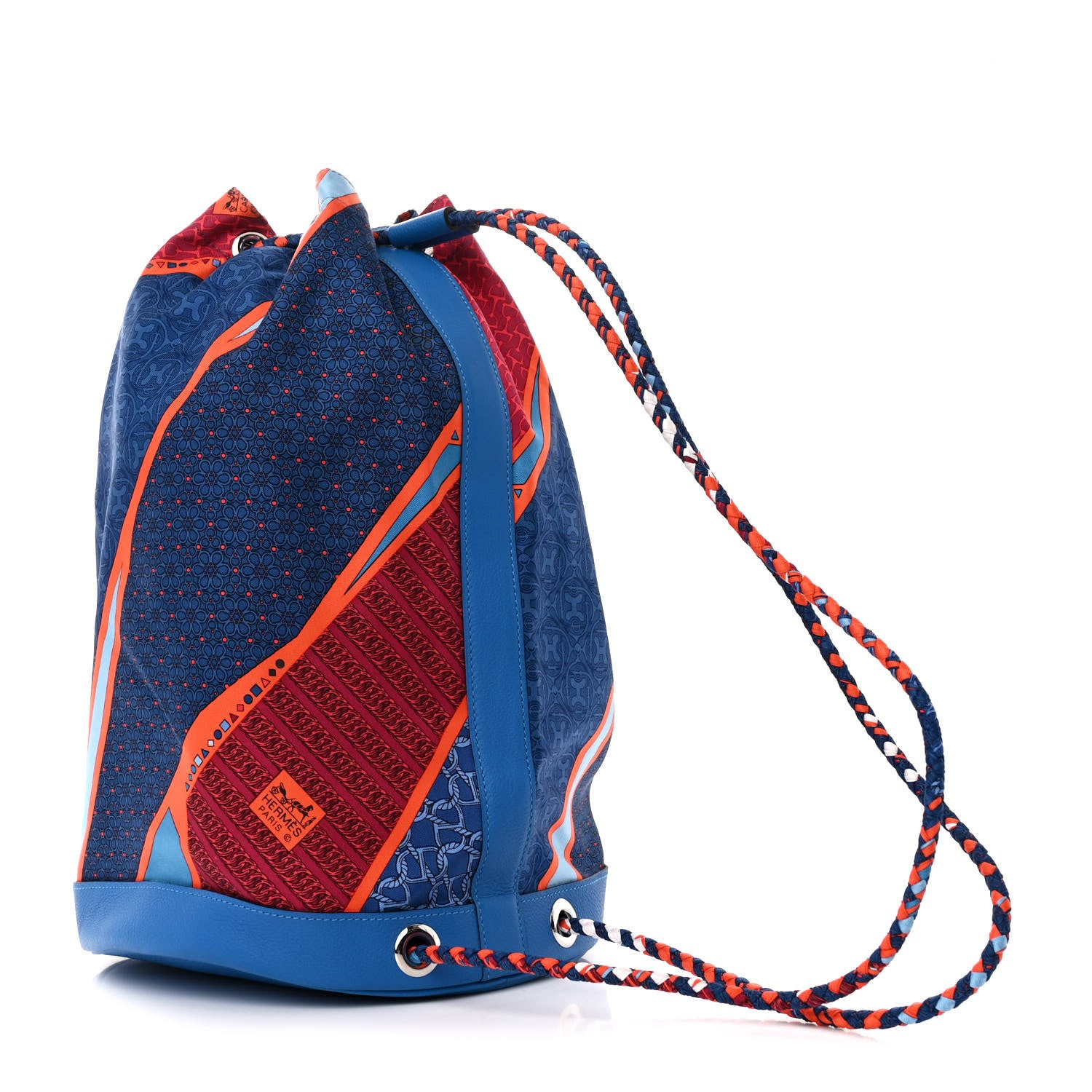 Hermes Silk Evercolor Carre en Cravates Soie Cool Bleu Hydra 3 of 9