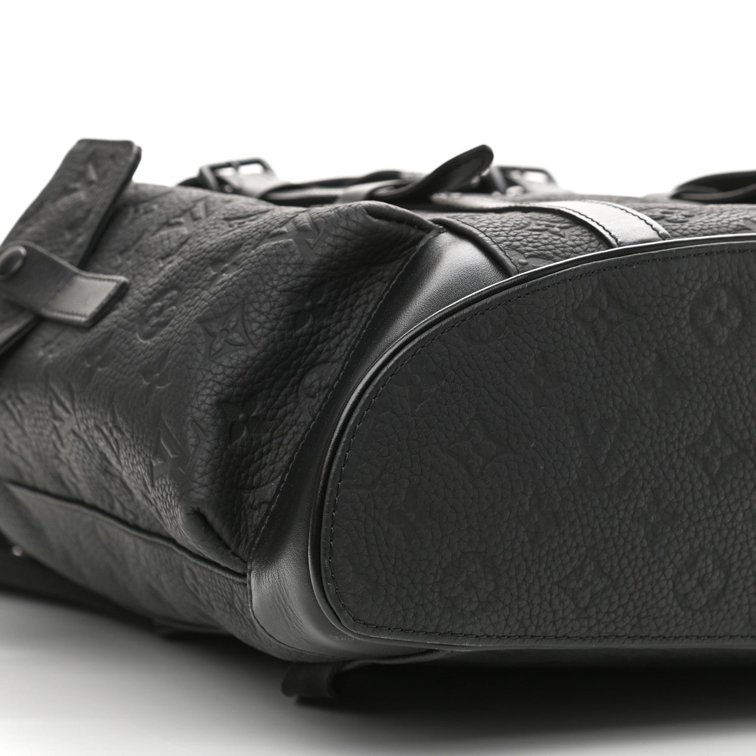 Louis Vuitton Taurillon Monogram Christopher MM Backpack Black 8 of 9