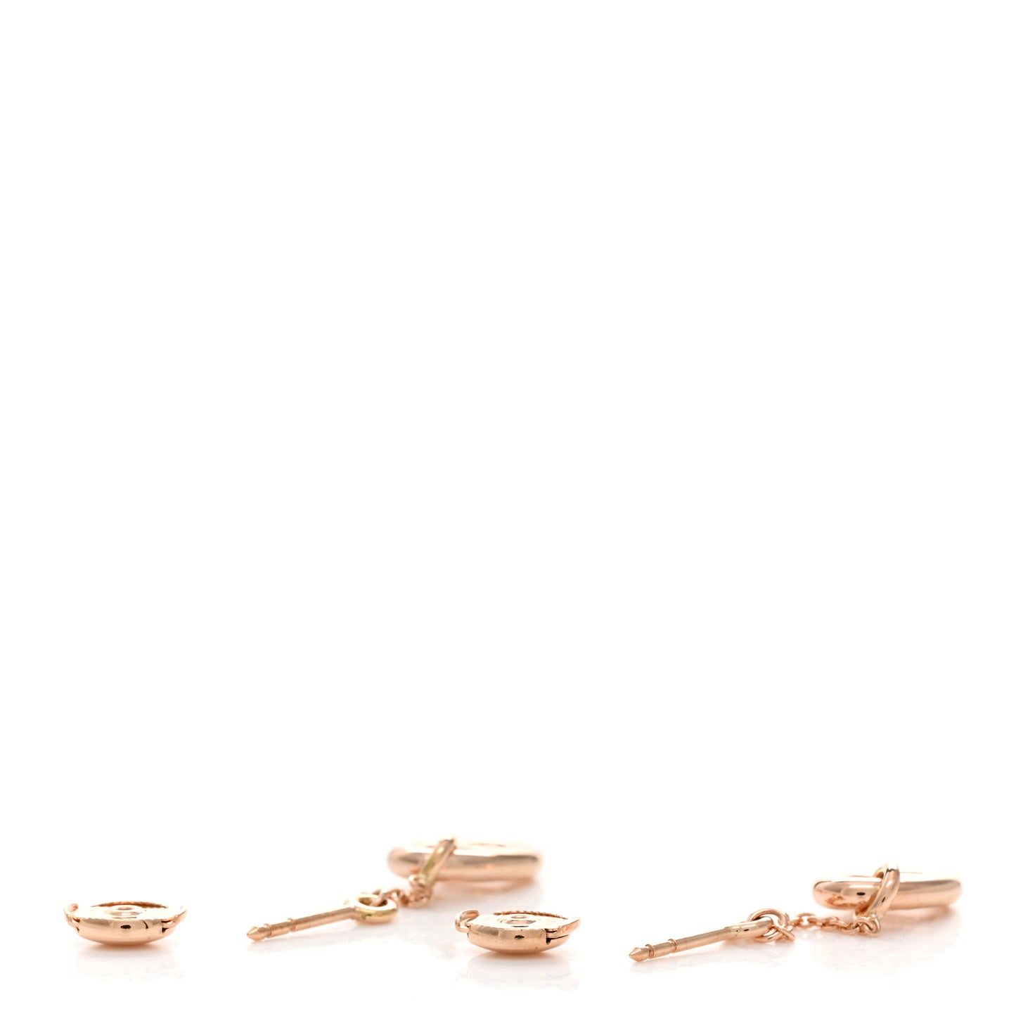 18K Rose Gold PM Farandole Drop Earrings