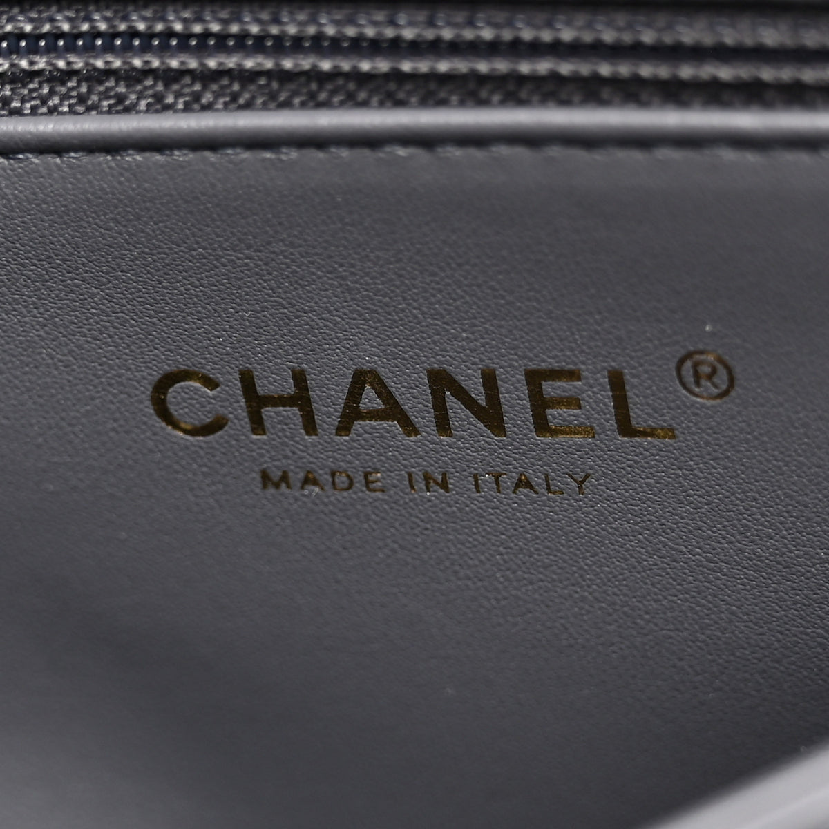Caviar Quilted Mini Coco Handle Flap Grey