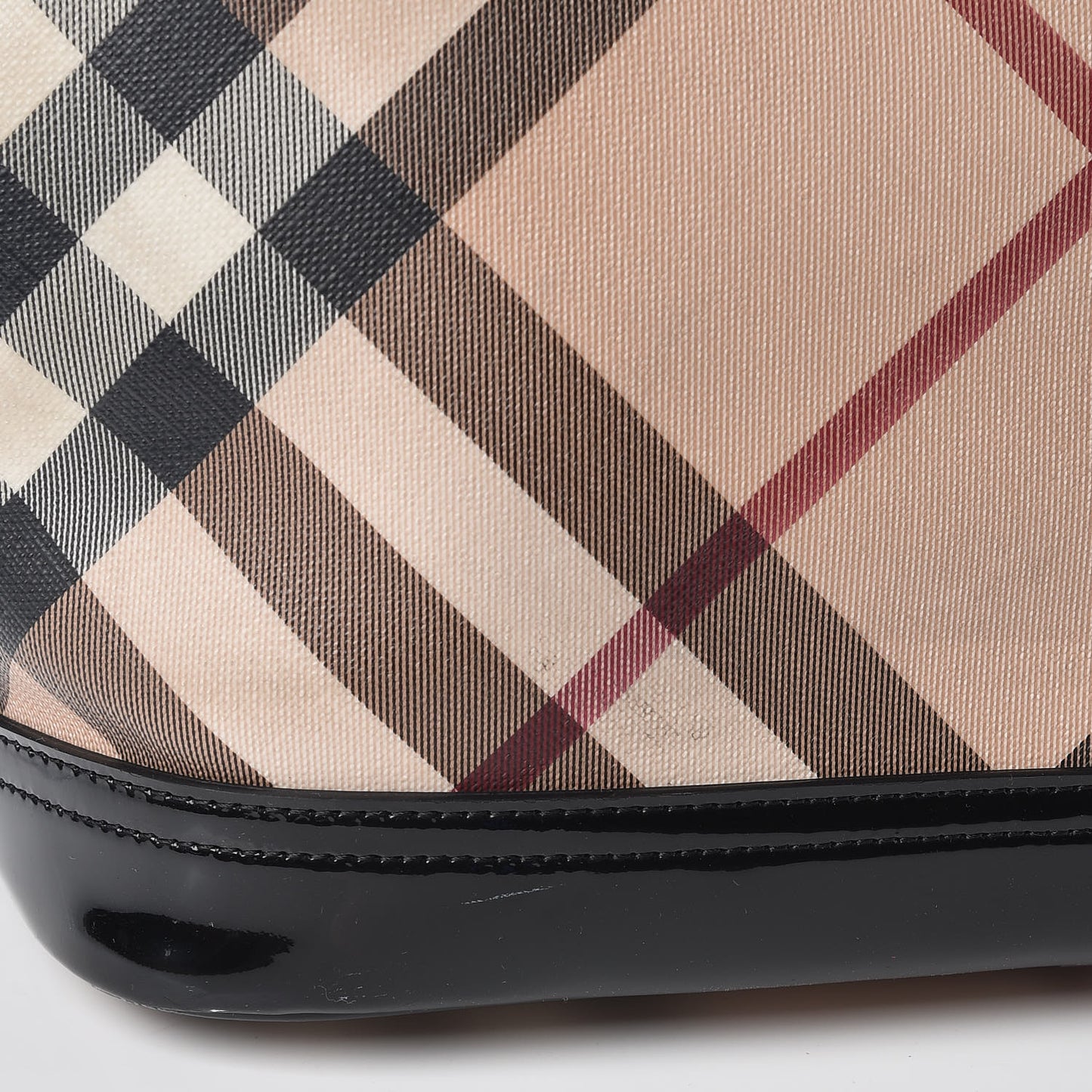 Nova Check Medium Tote Black