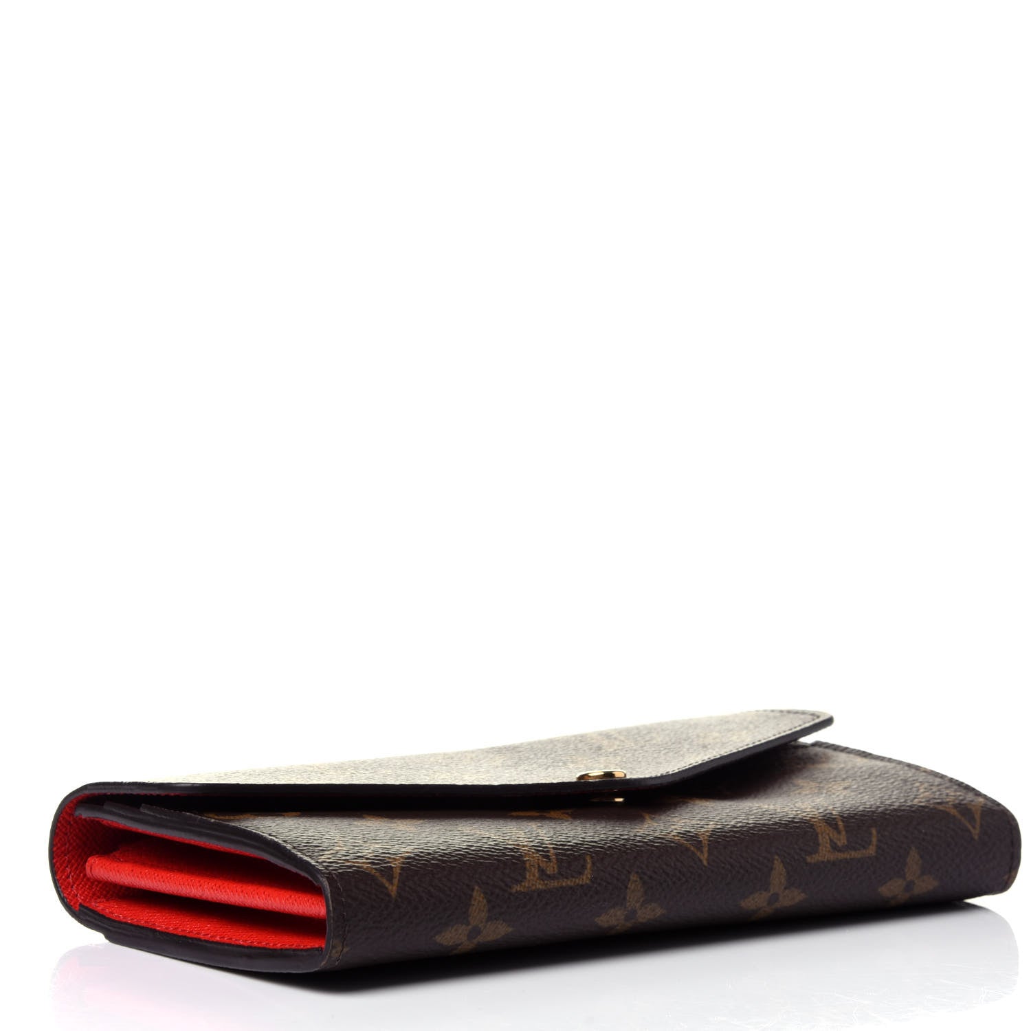 Louis Vuitton Monogram Sarah Wallet NM Poppy 3 of 4