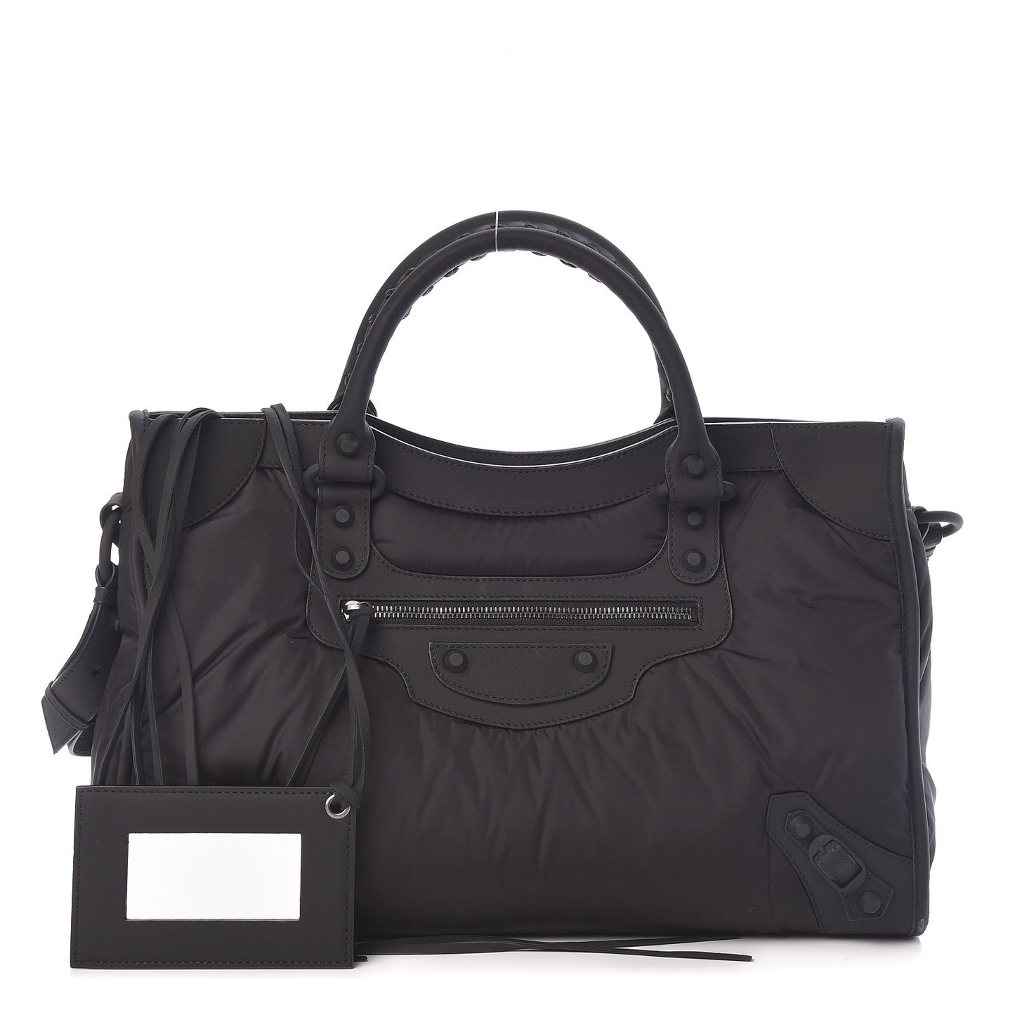 Nylon Agneau Classic Hardware City Black