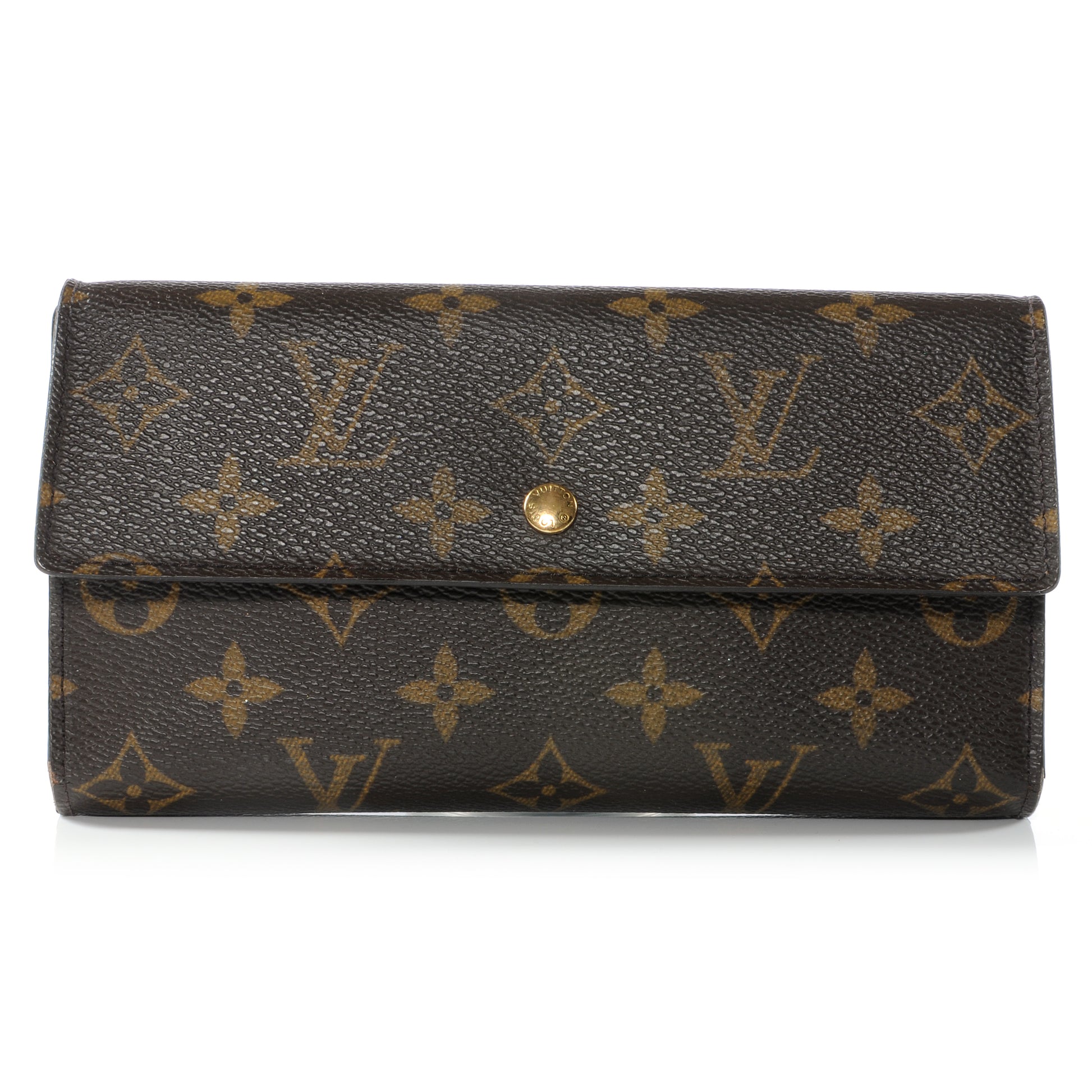 Louis Vuitton Monogram Porte Tresor International Wallet 1 of 7