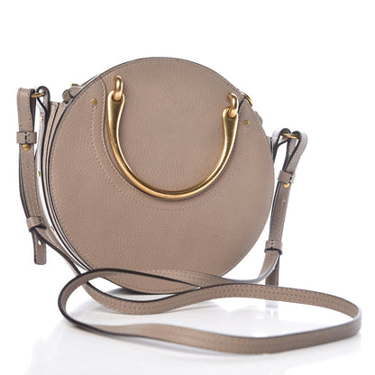 Chloe Smooth Calfskin Suede Patchwork Studded Small Pixie Bag Motty Grey 3 of 11