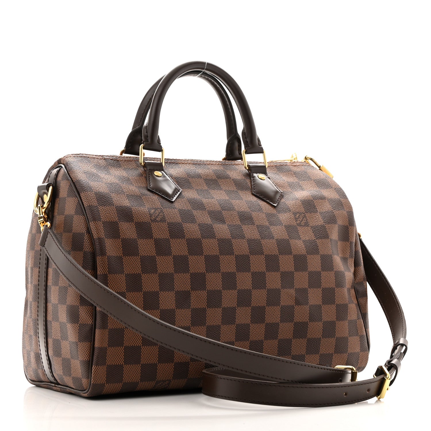 Louis Vuitton Damier Ebene Speedy Bandouliere 30 3 of 11