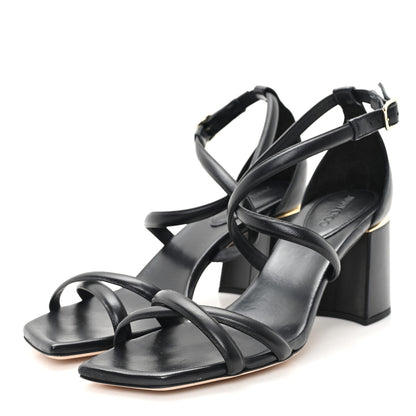 Jimmy Choo Nappa Rheea 65 Sandals 39 Black 4 of 11