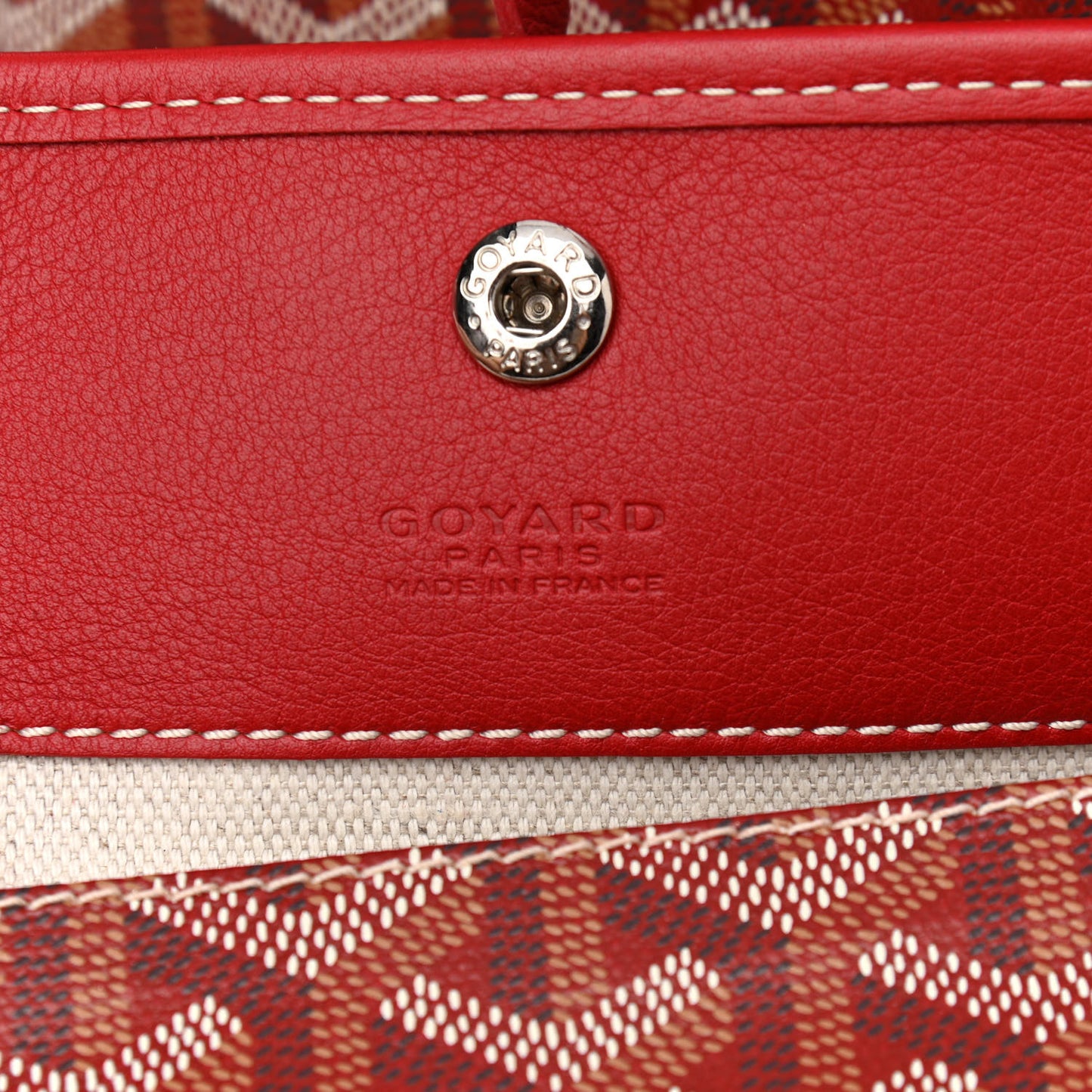 Goyardine Saint Louis PM Red
